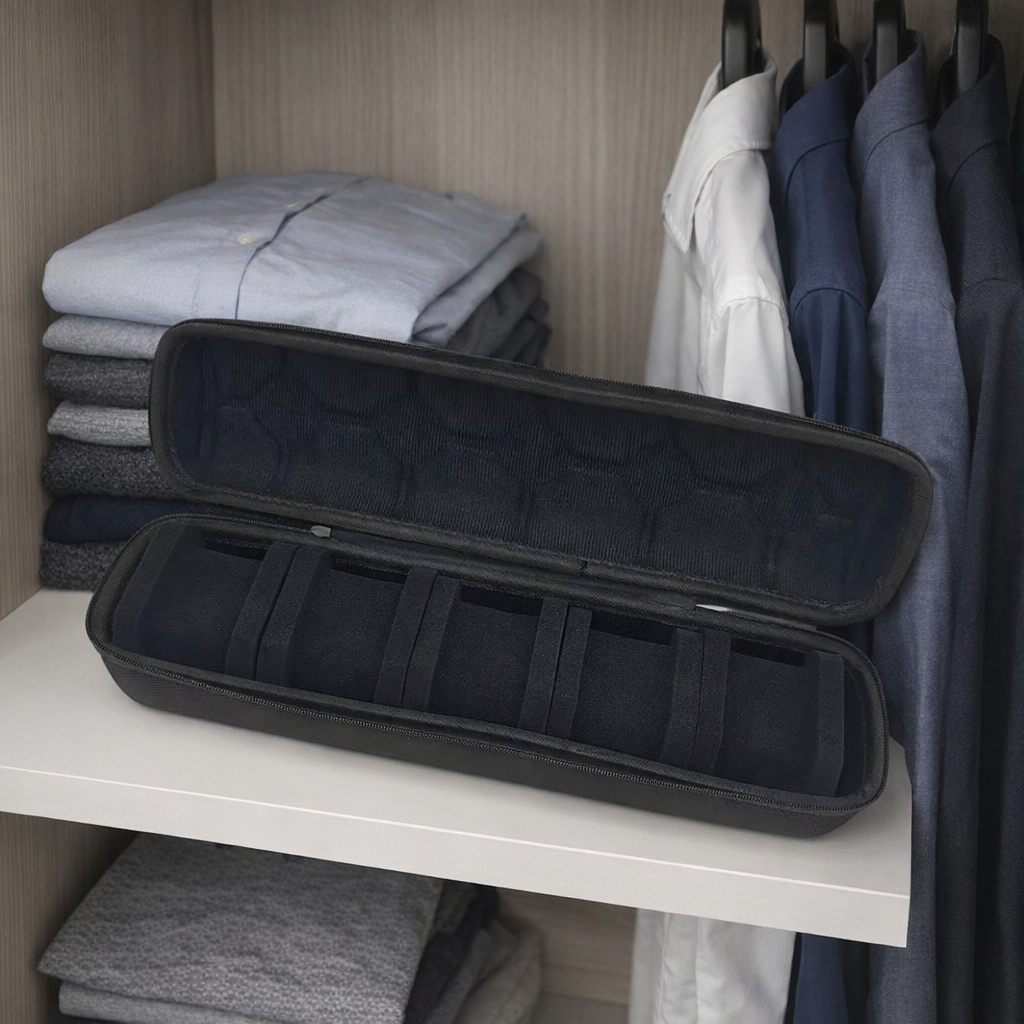 Portable Multi-Slot Watch Storage Box