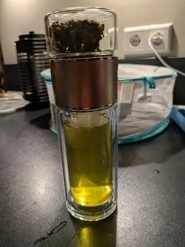 Insulated Portable Bottle & Strainer