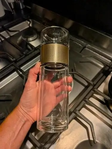 Insulated Portable Bottle & Strainer