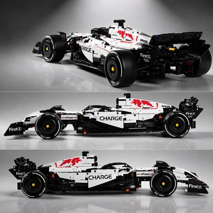 RB21 Max Verstappen F1 Car - 1:8 DIY 1900pc Block Set
