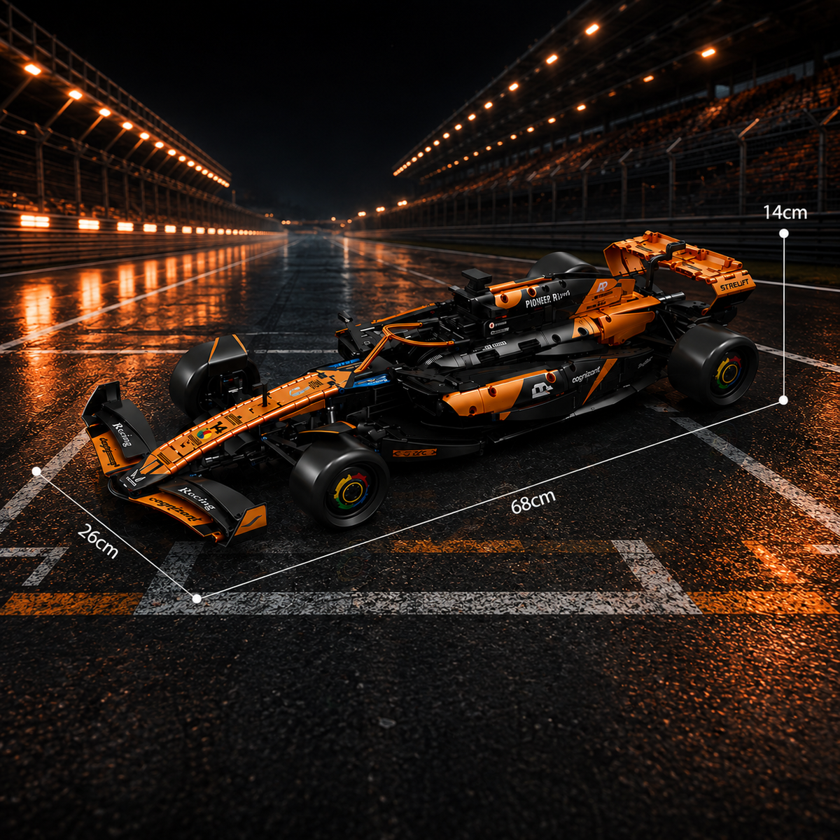 McLaren MCL39 F1 Race Car (2055pc)