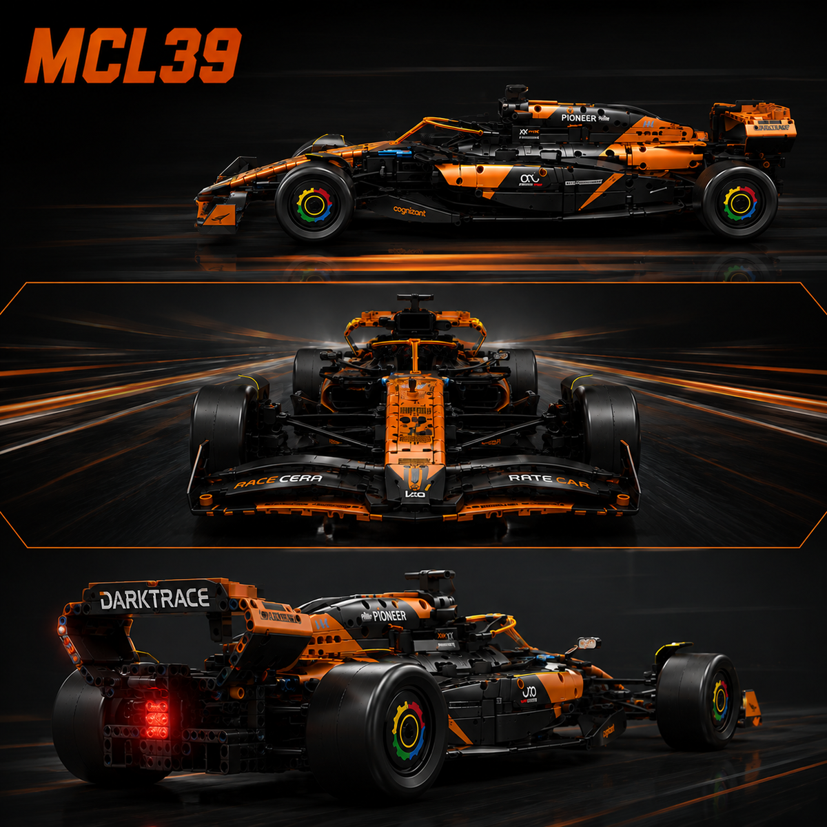 McLaren MCL39 F1 Race Car (2055pc)