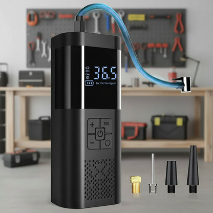 Portable & Rechargeable Air Compressor