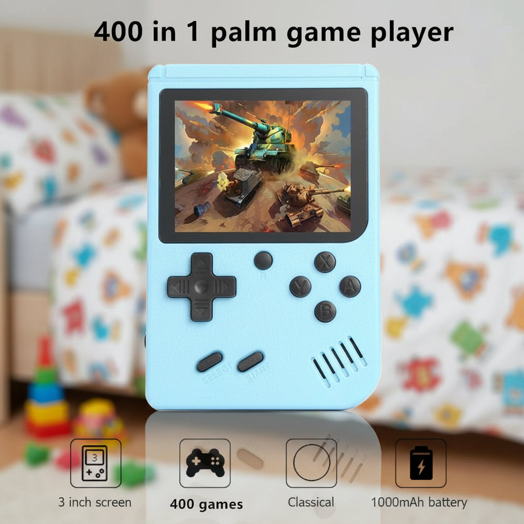 400 In 1 Retro Mini Handheld Console