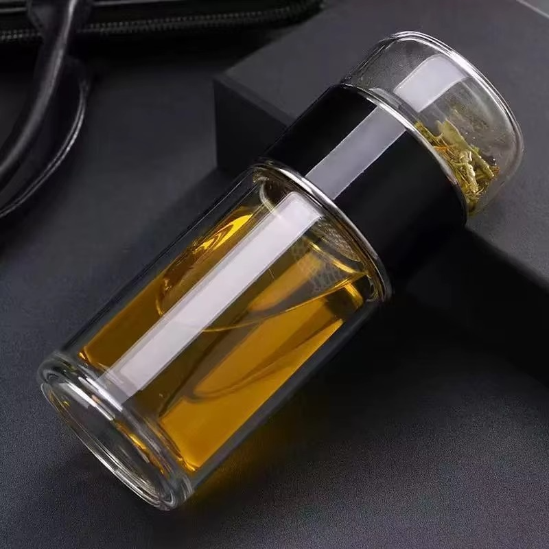 Insulated Portable Bottle & Strainer