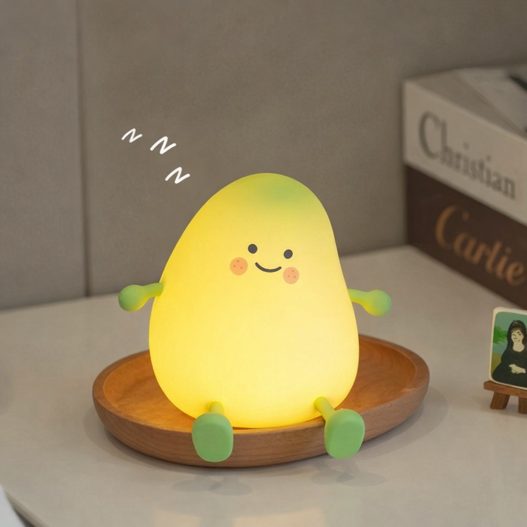 Kids Silicone Fruit Shaped Night Light