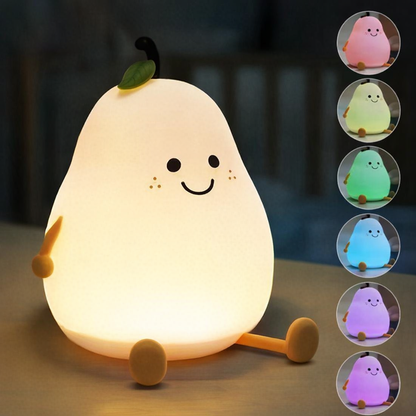 Kids Silicone Fruit Shaped Night Light