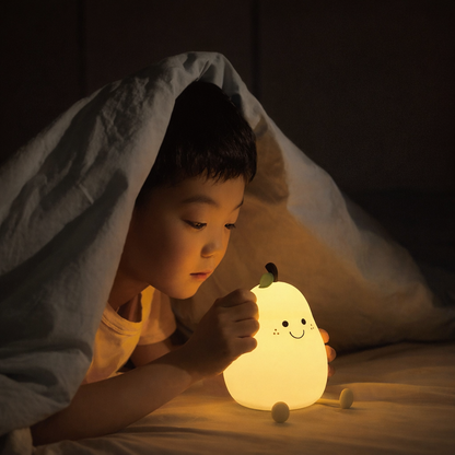 Kids Silicone Fruit Shaped Night Light