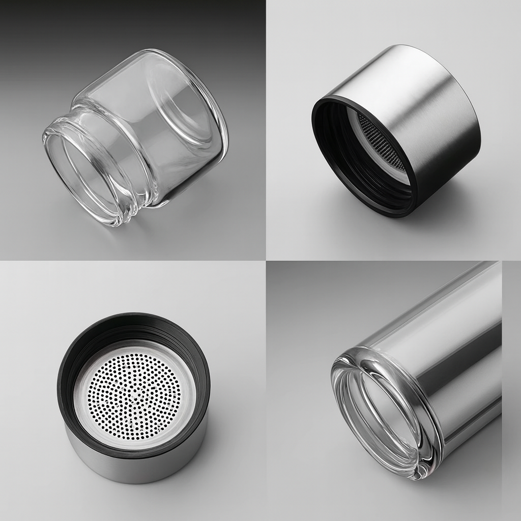 Insulated Portable Bottle & Strainer