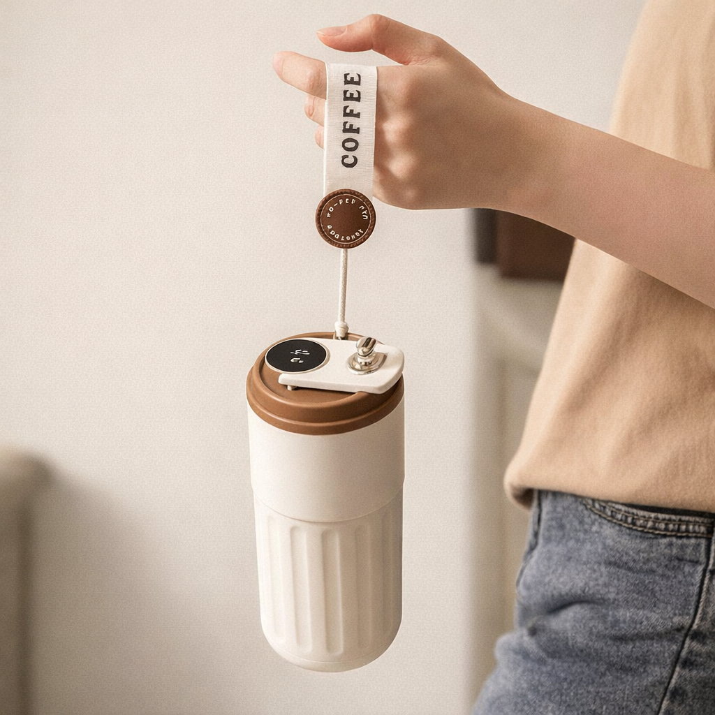 450ML Smart Temperature Display Thermos