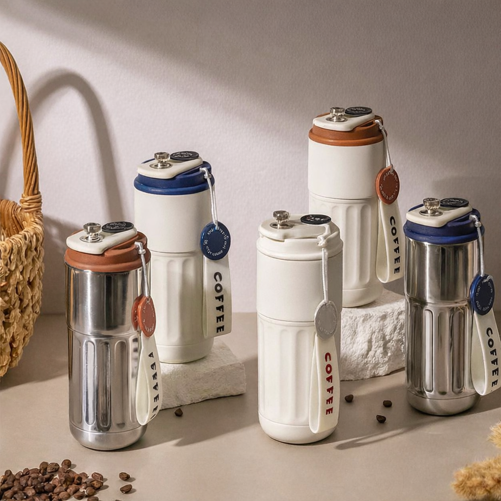 450ML Smart Temperature Display Thermos