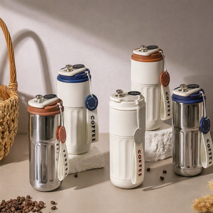 450ML Smart Temperature Display Thermos