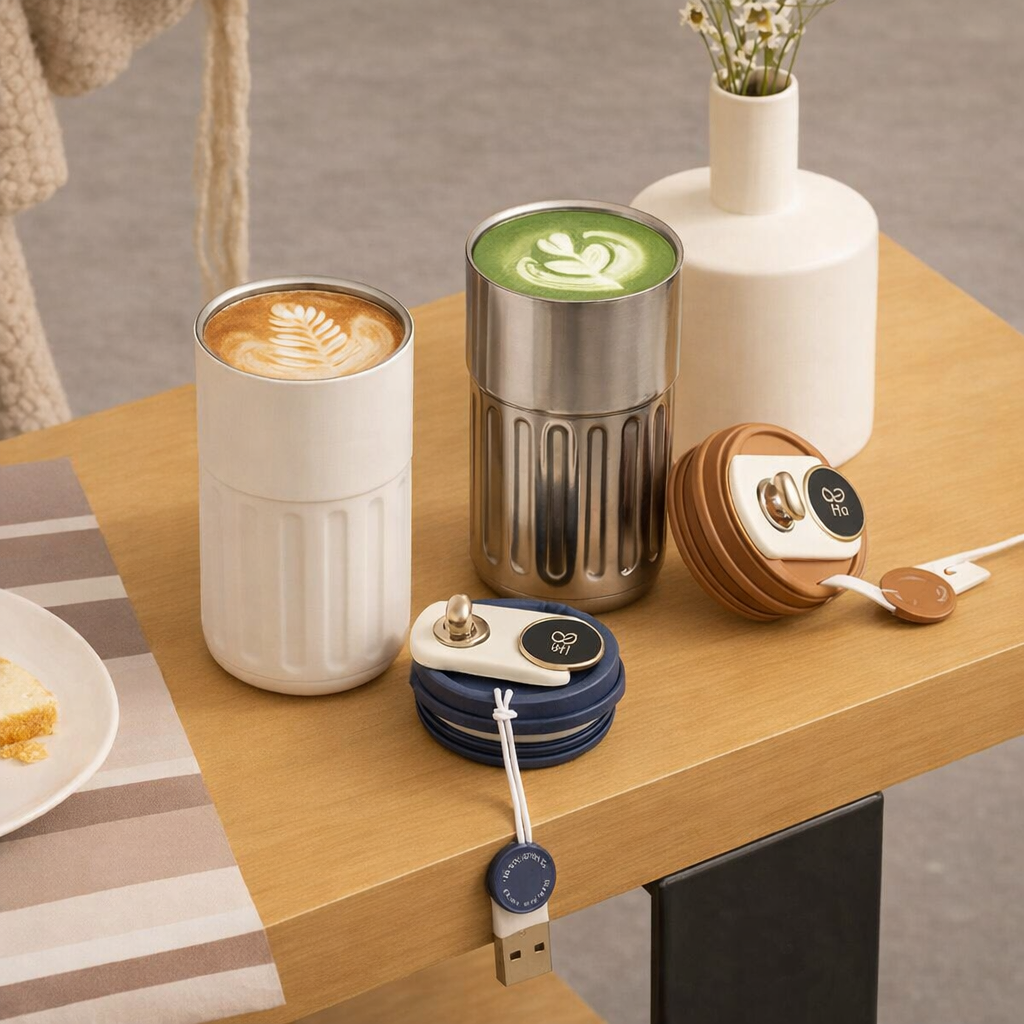 450ML Smart Temperature Display Thermos